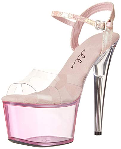 Stiletto Sandal Heeled - 9 - Pink