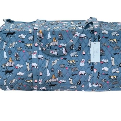 New Vera Bradley Large Traveler Duffel Bag
