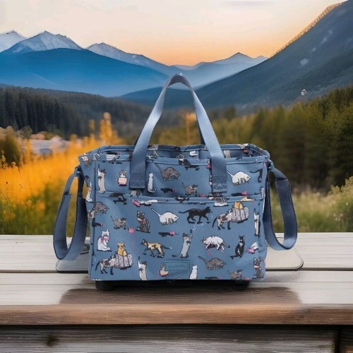 Vera Bradley Lighten Up Everything Organizer in CAT'S MEOW 🐈 New V306
