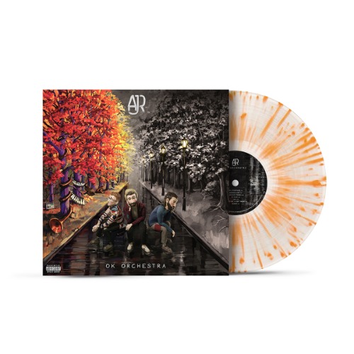 OK ORCHESTRA Vinyl - Ultraclear Orange Splatter | Default Title