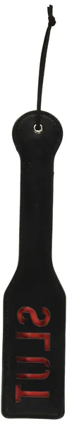 Frisky Imprint Spanking Paddle, Slut