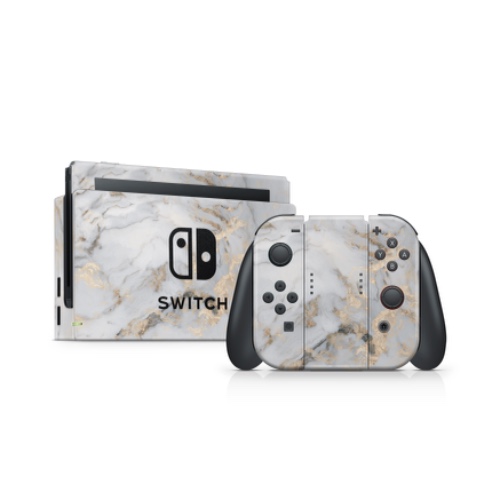 Modern Marble Nintendo Switch Skin - Full Set