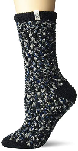 UGG Women's Cozy Chenille Sock - One Size - Black / Grey