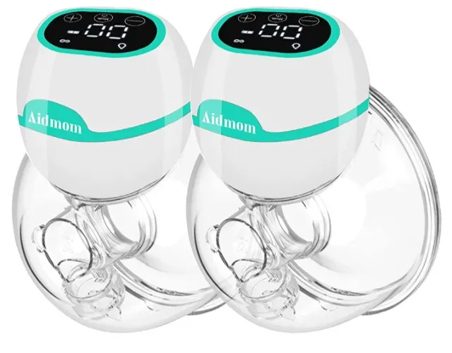 Hands free breast pump