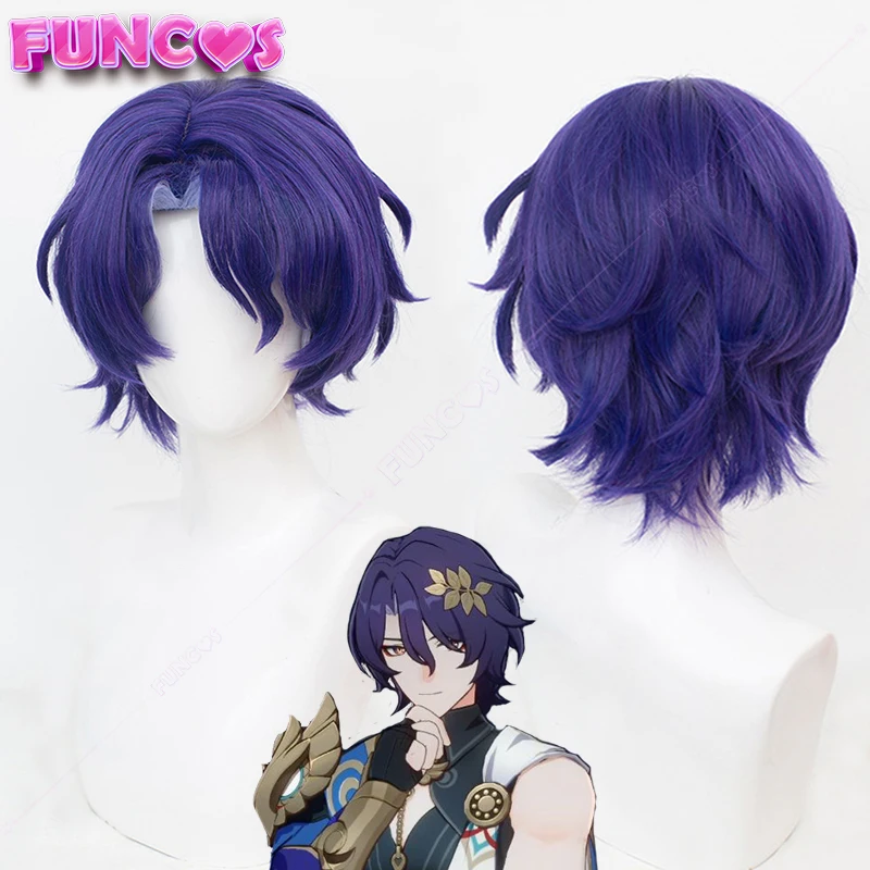 Dr. Ratio Honkai Star Rail Wig 