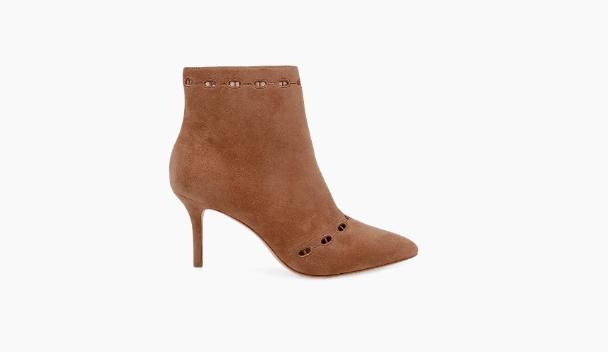 L'agence Chantae Suede Booties