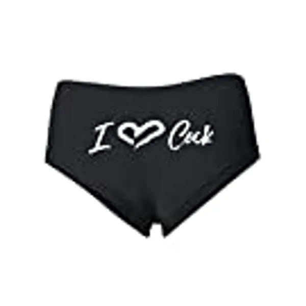 Wild Bobby Cum in Me Daddy Sexy Naughty Slutty Women's Cotton Spandex Booty Shorts