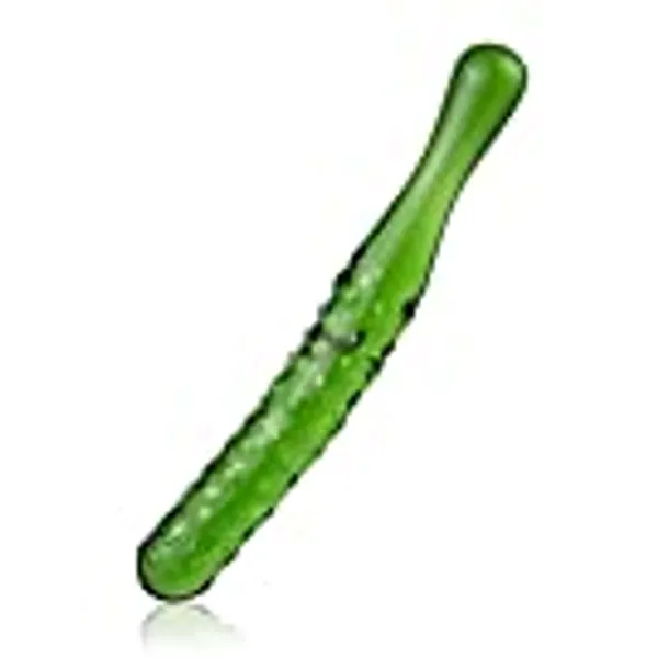 FST Glass Wand Anal Plug Crystal Cucumber Butt Plug Glass Anal Dildo Prostate Massager Sex Toy for Male Female Masturbation