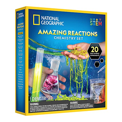 NATIONAL GEOGRAPHIC Chemistry Set for Kids 