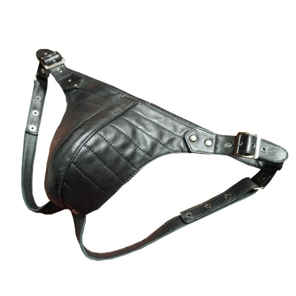 Mens Leather Jock Strap