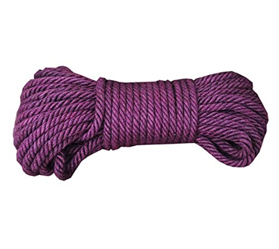 Jute Twine - 6mm (1/4" x 65ft) - Purple