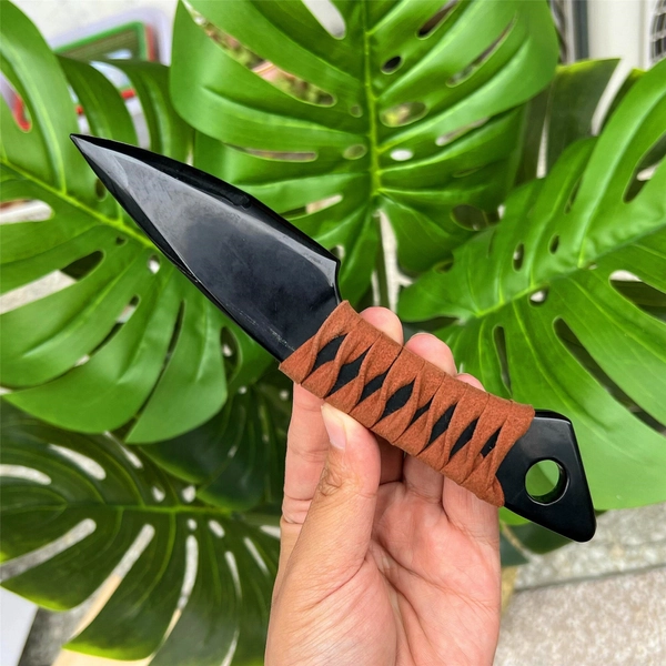 Natural Hand carved Obsidian Knife