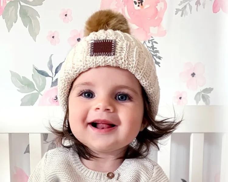 Baby Pom Beanie