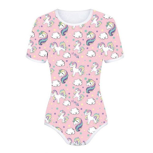 Unicorn Onesie - Pink / S