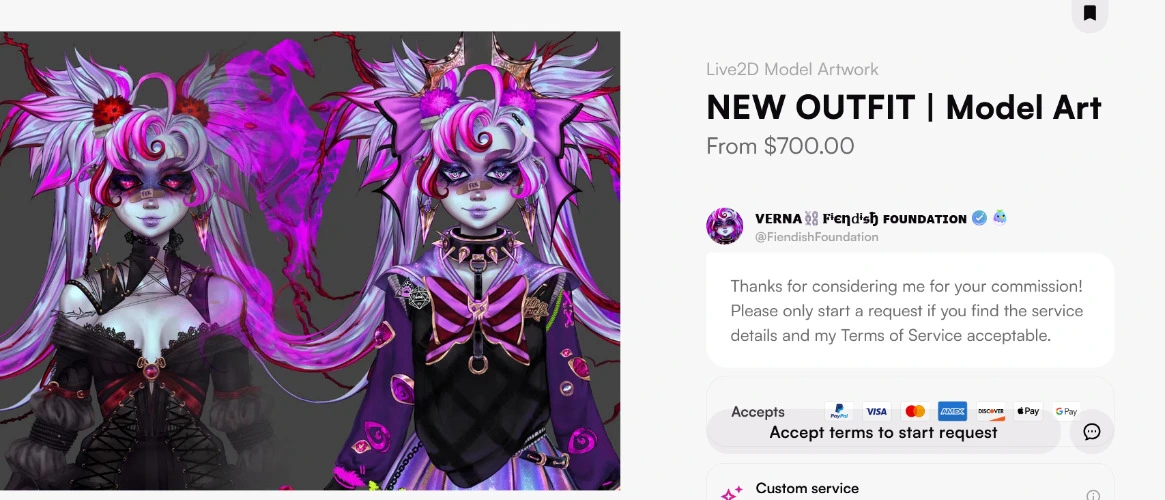 New model outfit for Echo & TIP