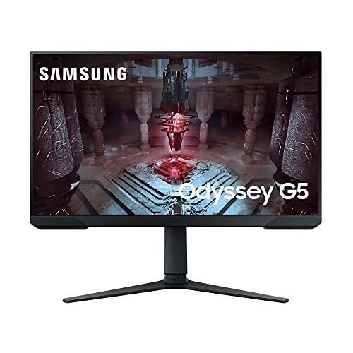 Samsung Odyssey G51C Gaming Monitor S27CG510EU, 27 Zoll, VA-Panel, WQHD-Auflösung, FreeSync Premium, 1 ms (MPRT) Reaktionszeit, Bildwiederholrate 165 Hz, Schwarz