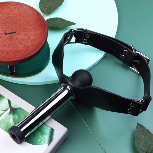 Submissive Humiliator Muzzle-Gag - SUPER SET | Humiliator Gag