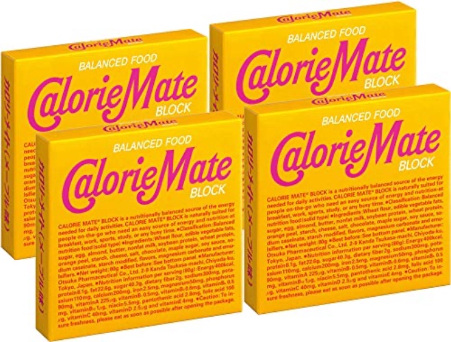 Otsuka Calorie Mate Balanced Food Maple 2.82oz/80g (4 Pack) - Maple - 1 Count (Pack of 4)