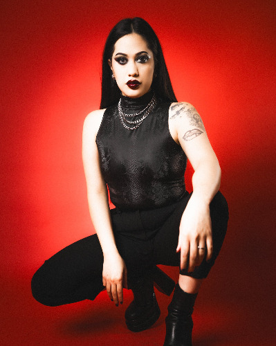 Onyx Serpent Crop - Large