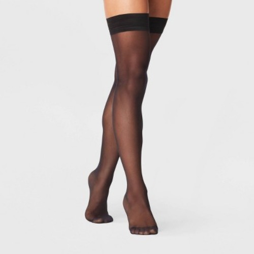 Women's 20D Sheer Thigh Highs - A New Day™