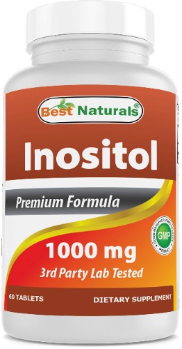 Best Naturals Inositol 1000 mg 60 tablets