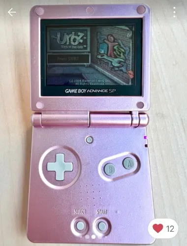 Gameboy advance sp