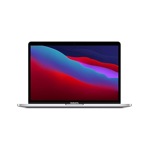 Apple 2020 Apple MacBook Pro with M1 Chip (13-inch, 8GB RAM, 256GB SSD) - Silver - English - 256GB - English - Silver