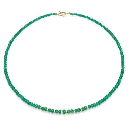 Emerald necklace 