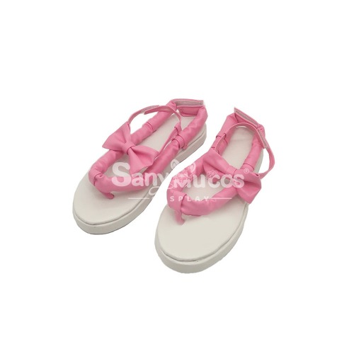 Anime Demon Slayer Cosplay Kanroji Mitsuri Cosplay Shoes - Foam Bottom Pink / 40