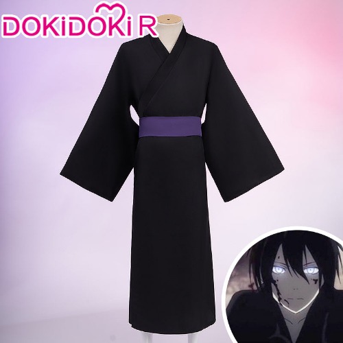 【In Stock】【Size S-2XL】DokiDoki-R Anime Noragami Cosplay Yaboku Cosplay Kimono Costume | MEN / XL