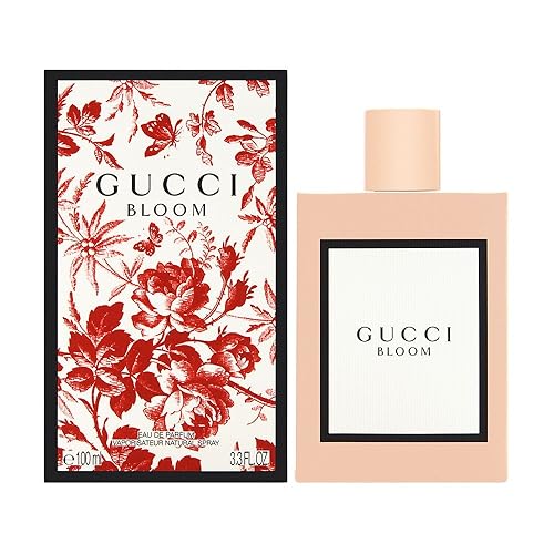 Gucci Bloom for Women Eau de Parfum Spray, 3.3 Ounce, Multi - Floral - 3.3 Fl Oz (Pack of 1)