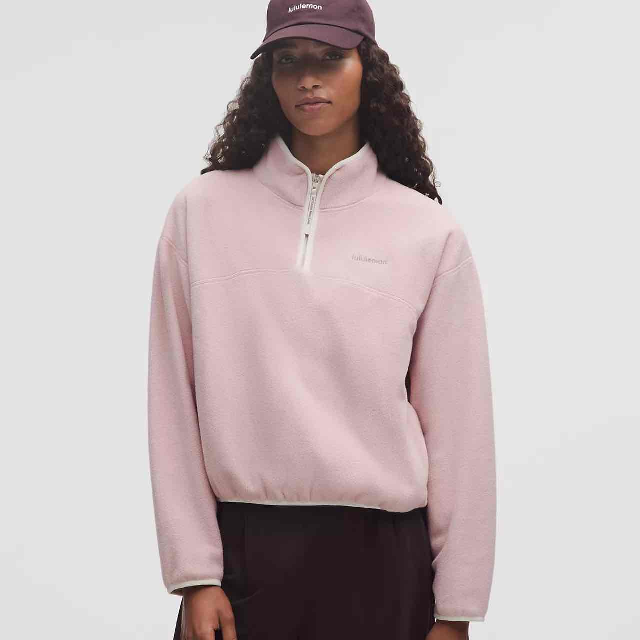 Tumbled Fleece Full-Zip Jacket - PINK