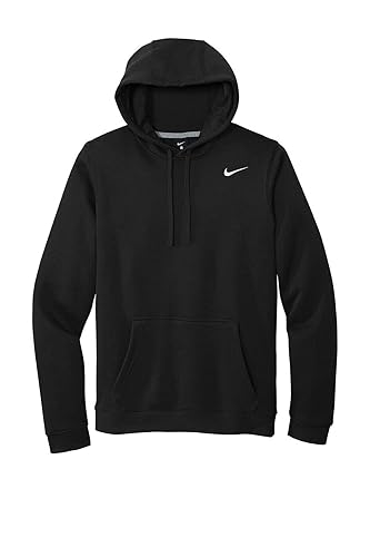 NIKE Sportswear Men's Pullover Club Hoodie - X-Large - Black