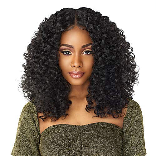 Sensationnel Butta Lace Front Wigs - Butta unit 5 extra wide 5 inch deep part synthetic wig preplucked hairline HD lace with Babyhair - Butta unit 5 (2) - Dark Brown 2