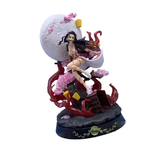 Wisson 31CM Anime Demon Slayer Figuren Statue, Safe Exquisite Kamado Nezuko Model Doll Ornamente, Beste Geschenksammlung Spielzeug Für Anime Fan - 
