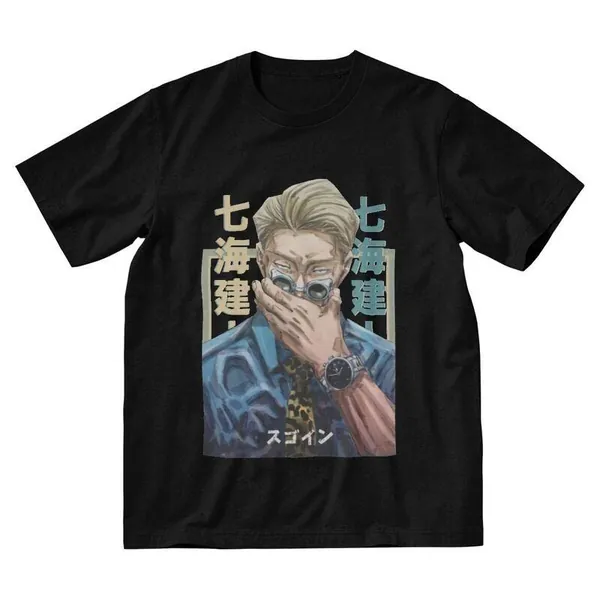 T-Shirts Männer Kurzarm Baumwoll Tshirts Nanami Kento Tee Shirts Top Neuheit T-Shirt Geschenk
