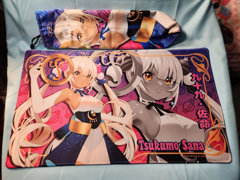 Hololive Council Playmats Hakos Baelz