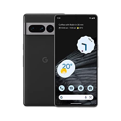 Google Pixel 7 Pro 5G 128GB 12GB RAM 24-Hour Battery Universal Unlocked for All Carriers-Obsidian - Obsidian