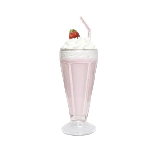 $20 strawberry milkshake