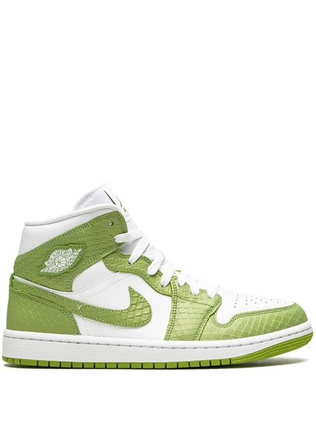 Air Jordan 1 Mid SE "Green Python" sneakers