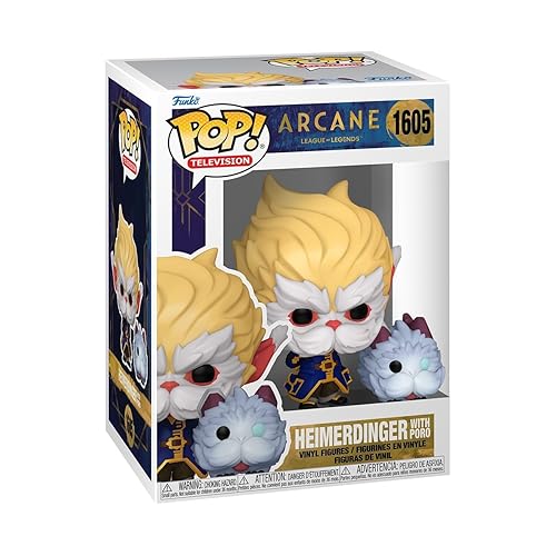 Funko Pop! TV: Arcane LOL– Heimerdinger with Poro 