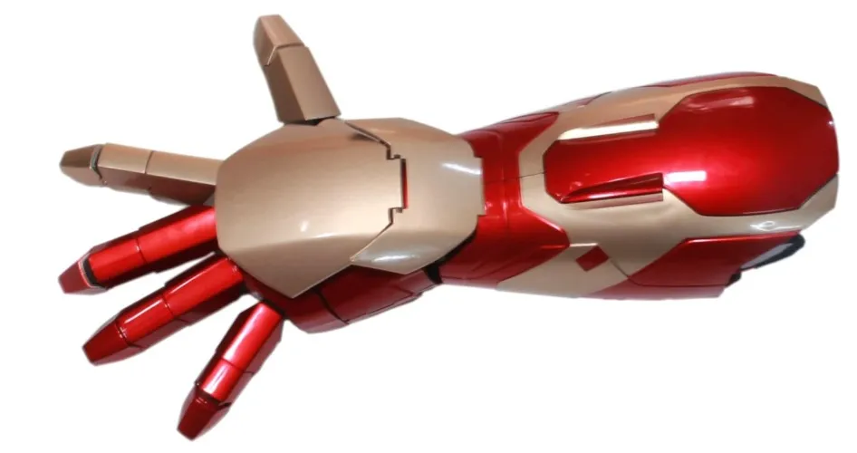 Win-Win Business Iron Man MK42 Wearable Arc FX Wrist Armor Gauntlet 1:1 Props Replica