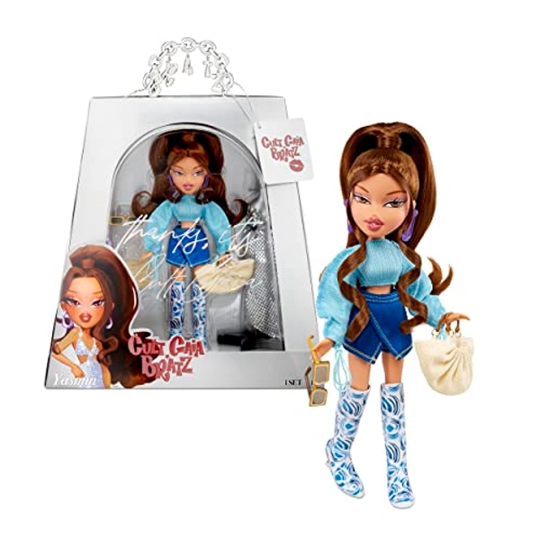 Bratz x Cult Gaia Special Edition Designer-Modepuppe - Yasmin - Mit Zwei Premium-Mode-Outfits und Modeaccessoires, hochwertig Verpackt - für Kinder und Sammler ab 4 Jahre