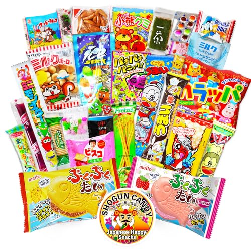 SHOGUN CANDY, Japanese Snacks & Japanese Candy Variety Pack 30 Pcs - 30 Count (Pack of 1)