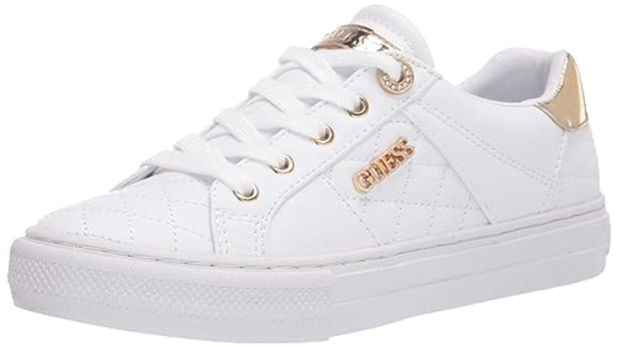 GUESS Women's Loven Sneaker - 8 - White