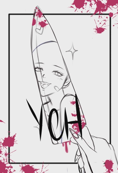 [VGEN] YCH YANDERE by Apolomi (@Apolomi)