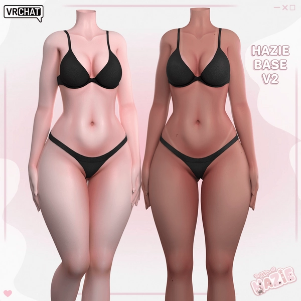 HAZIE BASE v.2 + NECK MERGE AKII FEMALE HEAD