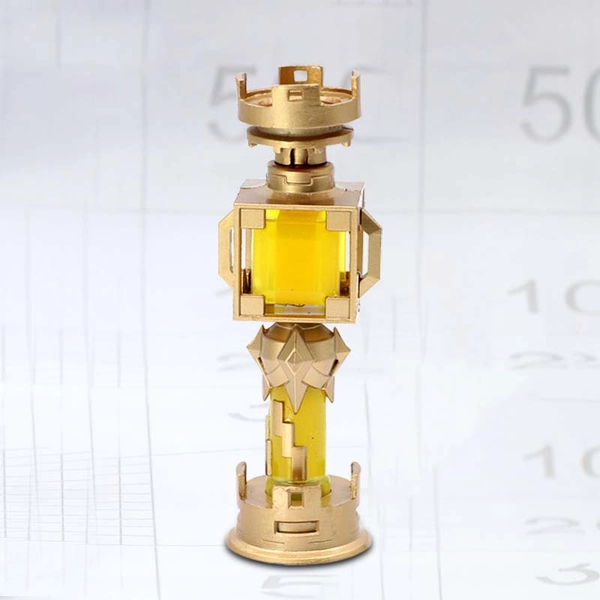 Genshin Impact Gnosis Figure Gnoses LED Lights Archon Genshin Decor - Zhongli