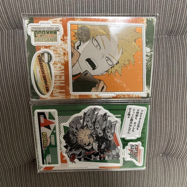 My Hero Academia Katsuki Bakugo 2022 2023 Birthday Acrylic Stand Figure 2 Set