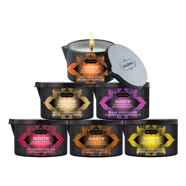 Kama Sutra® Ignite Massage Oil Candles